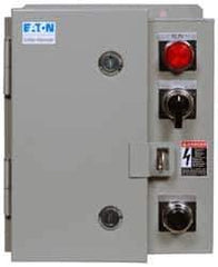 Eaton Cutler-Hammer - 120 Coil VAC, 27 Amp, NEMA Size 1, Nonreversible Enclosed Enclosure NEMA Motor Starter - 4x Enclosure Rating - Exact Tool & Supply