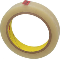 3M - 36 Yds. x 3/4", Clear Polyester Film Tape - 396 Series, 4.1 mil Thick, 43 Lb./Inch Tensile Strength - Exact Tool & Supply