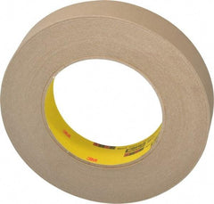 3M - 1" Wide x 60 Yd Long Brown Paper Masking Tape - Series 2517, 6.5 mil Thick, 35 In/Lb Tensile Strength - Exact Tool & Supply