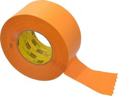 3M - 3" Wide x 60 Yd Long Orange Paper Masking Tape - Series 2525, 9.5 mil Thick, 49 In/Lb Tensile Strength - Exact Tool & Supply
