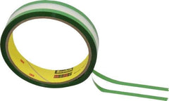 3M - 36 Yds. x 3/4", Green Polyester Film Tape - 685 Series, 1.7 mil Thick, 19 Lb./Inch Tensile Strength - Exact Tool & Supply