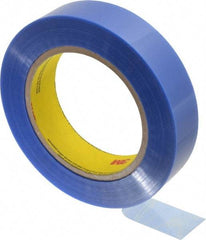 3M - 1" Wide x 72 Yd Long Blue Polyester Film Painter's Tape - Series 8902, 3.5 mil Thick, 46 In/Lb Tensile Strength - Exact Tool & Supply