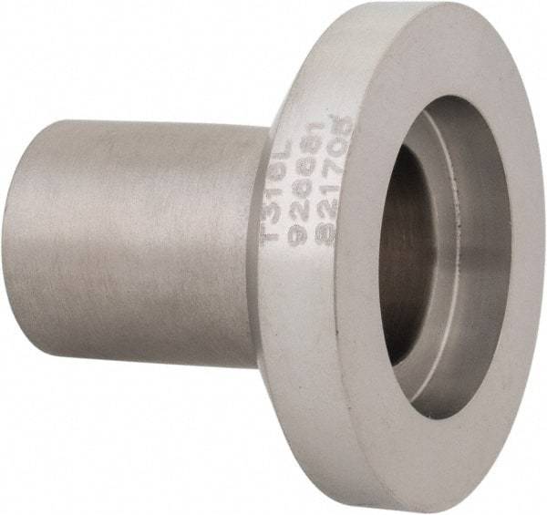 VNE - 1", E-Line Style, Sanitary Stainless Steel Pipe Long Welding Ferrule - Female Connection, Grade 316L - Exact Tool & Supply