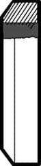 VNE - 3" E-Line Style Sanitary Stainless Steel Pipe End Cap - Exact Tool & Supply