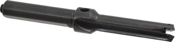 Allied Machine and Engineering - Series 1, 45/64 to 15/16" Diam, 3/4" Diam Straight Shank, Straight Flute Spade Drill - 2-5/8" Max Depth, 4-1/64" Body Length, 6-7/8" OAL, Short Length, Through Coolant - Exact Tool & Supply