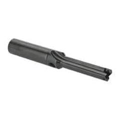 Allied Machine and Engineering - Series 1, 45/64 to 15/16" Diam, 1" Diam Straight Shank, Straight Flute Spade Drill - 2-5/8" Max Depth, 4-1/64" Body Length, 6-7/8" OAL, Short Length, Through Coolant - Exact Tool & Supply
