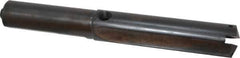 Allied Machine and Engineering - Series 3, 1-13/32 to 1-7/8" Diam, 1-1/4" Diam Straight Shank, Straight Flute Spade Drill - 4-3/4" Max Depth, 6-3/16" Body Length, 10" OAL, Short Length, Through Coolant - Exact Tool & Supply