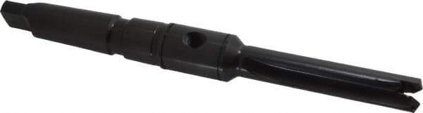 Allied Machine and Engineering - Series 1, 45/64 to 15/16" Diam, 3MT Taper Shank, Straight Flute Spade Drill - 2-3/4" Max Depth, 5-39/64" Body Length, 9-5/32" OAL, Short Length, Through Coolant - Exact Tool & Supply