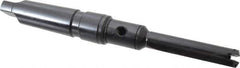 Allied Machine and Engineering - Series 1, 45/64 to 15/16" Diam, 4MT Taper Shank, Straight Flute Spade Drill - 2-3/4" Max Depth, 5-43/64" Body Length, 10-5/32" OAL, Short Length, Through Coolant - Exact Tool & Supply