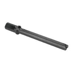 Allied Machine and Engineering - Series 2, 31/32 to 1-3/8" Diam, 1-1/4" Diam Straight Shank, Straight Flute Spade Drill - 7-3/8" Max Depth, 8-41/64" Body Length, 12" OAL, Standard Length, Through Coolant - Exact Tool & Supply