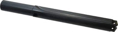 Allied Machine and Engineering - Series 3, 1-13/32 to 1-7/8" Diam, 1-1/4" Diam Straight Shank, Straight Flute Spade Drill - 8-1/4" Max Depth, 9-11/16" Body Length, 13-1/2" OAL, Standard Length, Through Coolant - Exact Tool & Supply