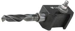 Aloris - Series BXA, #53 Morse Taper Tool Post Holder - 10 to 15" Lathe Swing, 1-3/4" OAH, 7/8" Centerline Height - Exact Tool & Supply