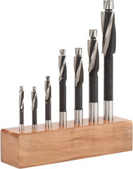 Value Collection - #10 to #6 Wire Socket Head Cap Screw Compatible, High Speed Steel, Solid Pilot Counterbore Set - Exact Tool & Supply