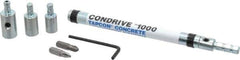 Buildex - Steel Drill Sleeve Assembly - For Use with Installation of Tapcon Hex Head & Phillips Flat Head Anchors up to 3-3/4" Long - Exact Tool & Supply