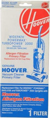 Hoover - Upright Vacuum Cleaner Allergen Filter - Use for Dry Pick-Up Only, For Use with C1701900, U5023900, U5025906, U5150900, U5156900, U53029RM & U5348911 - Exact Tool & Supply