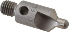 Made in USA - 2-1/2" OAL, 3/8" Head Diam, 2 Flute, 100° Incl Angle, Integral Pilot, Adjustable Stop Countersink - Exact Tool & Supply