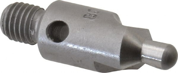 Made in USA - 2-1/2" OAL, 3/8" Head Diam, 2 Flute, 100° Incl Angle, Integral Pilot, Adjustable Stop Countersink - Exact Tool & Supply