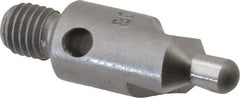 Made in USA - 2-1/2" OAL, 3/8" Head Diam, 2 Flute, 100° Incl Angle, Integral Pilot, Adjustable Stop Countersink - Exact Tool & Supply