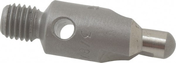 Made in USA - 2-1/2" OAL, 3/8" Head Diam, 2 Flute, 100° Incl Angle, Integral Pilot, Adjustable Stop Countersink - Exact Tool & Supply