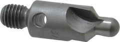 Made in USA - 2-1/2" OAL, 3/8" Head Diam, 3 Flute, 100° Incl Angle, Integral Pilot, Adjustable Stop Countersink - Exact Tool & Supply