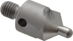 Made in USA - 2-1/2" OAL, 1/2" Head Diam, 2 Flute, 100° Incl Angle, Integral Pilot, Adjustable Stop Countersink - Exact Tool & Supply