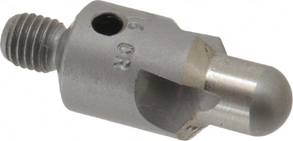 Made in USA - 2-1/2" OAL, 1/2" Head Diam, 3 Flute, 100° Incl Angle, Integral Pilot, Adjustable Stop Countersink - Exact Tool & Supply