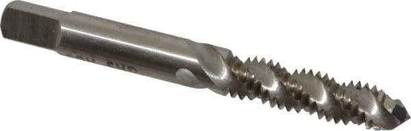 Interstate - 5/16-18 UNC 3 Flute 3B Modified Bottoming Spiral Flute Tap - High Speed Steel, Bright Finish, 2-23/32" OAL, Right Hand Flute, Right Hand Thread, H3 - Exact Tool & Supply