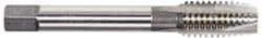 OSG - 1/2-20 UNF, 3 Flute, Bright Finish, High Speed Steel Spiral Point Tap - Plug Chamfer, Right Hand Thread, 3-3/8" OAL, 1-21/32" Thread Length, 0.367" Shank Diam, 2B Class of Fit, Series 288 - Exact Tool & Supply