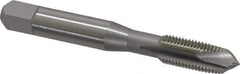 OSG - 3/8-24 UNF, 3 Flute, Bright Finish, High Speed Steel Spiral Point Tap - Plug Chamfer, Right Hand Thread, 2-15/16" OAL, 1-1/4" Thread Length, 0.381" Shank Diam, 2B Class of Fit, Series 288 - Exact Tool & Supply