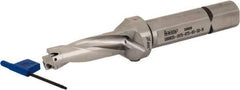 Iscar - 1.88" Max Drill Depth, 3xD, 5/8" Diam, Indexable Insert Drill - 2 Inserts, 3/4" Shank Diam, Straight Shank - Exact Tool & Supply