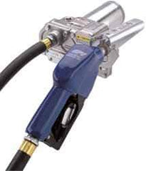 GPI - 12 GPM, 3/4" Hose Diam, Pump - 1" Inlet, 3/4" Outlet, 115 VAC, 12' Hose Length, 1/8 hp - Exact Tool & Supply