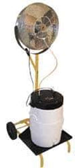 TPI - 18" Fan, 5,750 CFM, 1/8 hp Misting Cooler - 1 Speed, 1 Phase, 120 Volts, 2.2 Amps - Exact Tool & Supply
