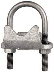 Cooper Crouse-Hinds - Malleable Iron Rigid Conduit Clamp - Electrogalvanized Finish - Exact Tool & Supply