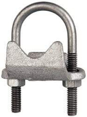 Cooper Crouse-Hinds - Malleable Iron Rigid Conduit Clamp - Electrogalvanized Finish - Exact Tool & Supply