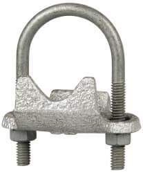 Cooper Crouse-Hinds - Malleable Iron Rigid Conduit Clamp - Electrogalvanized Finish - Exact Tool & Supply