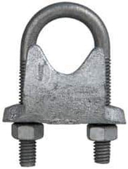 Cooper Crouse-Hinds - Malleable Iron Rigid Conduit Clamp - Electrogalvanized Finish - Exact Tool & Supply