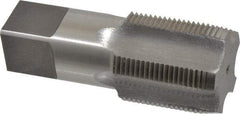 Interstate - 1-1/4 - 11-1/2 NPS Thread, 5 Flute Standard Pipe Tap - 4" OAL, 1-3/4" Thread Length, 1-5/16" Shank Diam, Bright Finish, High Speed Steel - Exact Tool & Supply