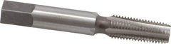 Interstate - 1/16-27 NPTF Thread, 4 Flute Standard Pipe Tap - 2-1/8" OAL, 11/16" Thread Length, 5/16" Shank Diam, Bright Finish, High Speed Steel - Exact Tool & Supply