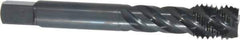 OSG - 3/4-10 UNC 4 Flute 2B Modified Bottoming Spiral Flute Tap - Vanadium High Speed Steel, Oxide Finish, 125mm OAL, Right Hand Flute, Right Hand Thread - Exact Tool & Supply