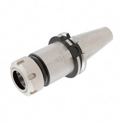 Iscar - 2mm to 20mm Capacity, 150mm Projection, DIN69871-50 Taper Shank, ER32 Collet Chuck - 0.0001" TIR, Through-Spindle & DIN Flange Coolant - Exact Tool & Supply