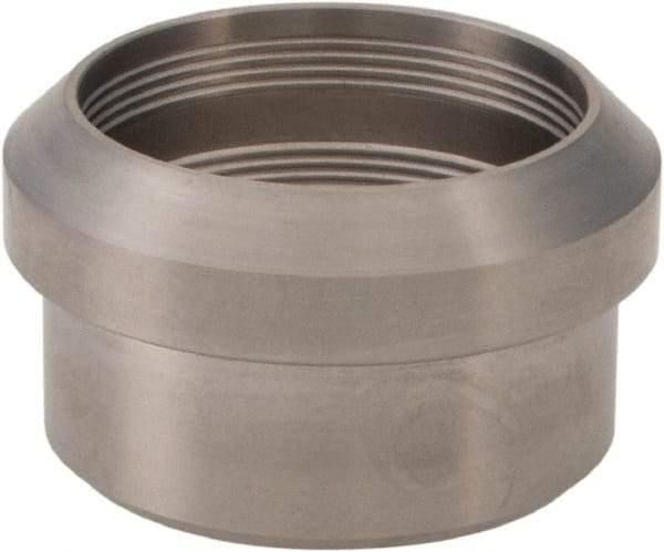 VNE - 1", Bevel Seat Style, Sanitary Stainless Steel Pipe Recessless Ferrule (Expanding) - Recessless Connection, Grade 304 - Exact Tool & Supply