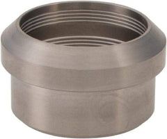 VNE - 1", Bevel Seat Style, Sanitary Stainless Steel Pipe Recessless Ferrule (Expanding) - Recessless Connection, Grade 304 - Exact Tool & Supply