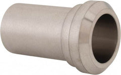VNE - 1", Bevel Seat Style, Sanitary Stainless Steel Pipe Long Welding Ferrule - Long Plain Weld Connection, Grade 316/316L - Exact Tool & Supply