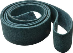 3M - 3" Wide x 132" OAL, Aluminum Oxide Abrasive Belt - Aluminum Oxide, Very Fine, Nonwoven, Series SC-BL - Exact Tool & Supply