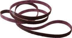 3M - 1" Wide x 132" OAL, Aluminum Oxide Abrasive Belt - Aluminum Oxide, Medium, Nonwoven, Series SC-BL - Exact Tool & Supply