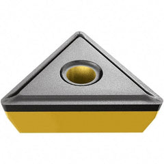 Iscar - SNMG433 TF Grade IC07 Carbide Turning Insert - Uncoated, 90° Square, 1/2" Inscr Circle, 3/16" Thick, 3/64" Corner Radius - Exact Tool & Supply