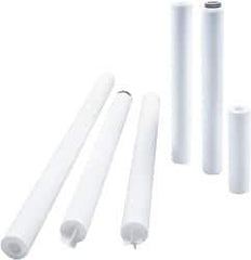 Parker - 2-1/2" OD, 75µ, Polyolefin Thermal Bonded Cartridge Filter - 30" Long - Exact Tool & Supply