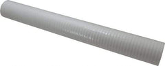 Parker - 2-1/2" OD, 25µ, Polyolefin Thermal Bonded Cartridge Filter - 20" Long - Exact Tool & Supply