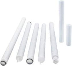 Parker - 2-1/2" OD, 5µ, Polypropylene Melt Blown-Thermal Bonded Cartridge Filter - 20" Long, Reduces Sediments & Rust - Exact Tool & Supply