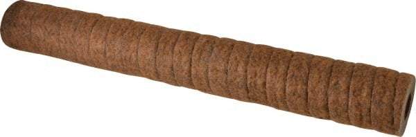 Parker - 2-1/2" OD, 10µ, Phenolic Resin Two Stage Design-Resin Bonded Cartridge Filter - 19-1/2" Long - Exact Tool & Supply